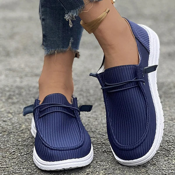 🔥ÚLTIMO DÍA 50% DE DESCUENTO - Zapatillas casuales de lona transpirables para mujer