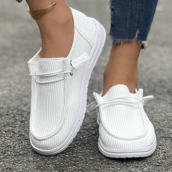 🔥ÚLTIMO DÍA 50% DE DESCUENTO - Zapatillas casuales de lona transpirables para mujer