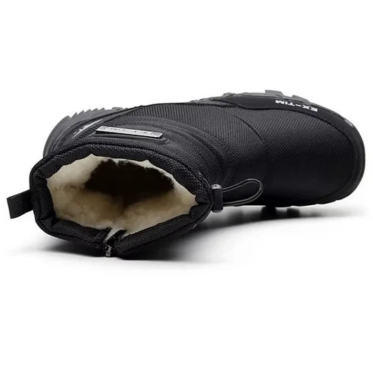 (⏰Descuento por tiempo limitado 45% de descuento) Botas de nieve ortopédicas con soporte de tobillo para hombre, botas de senderismo impermeables, cálidas y ligeras