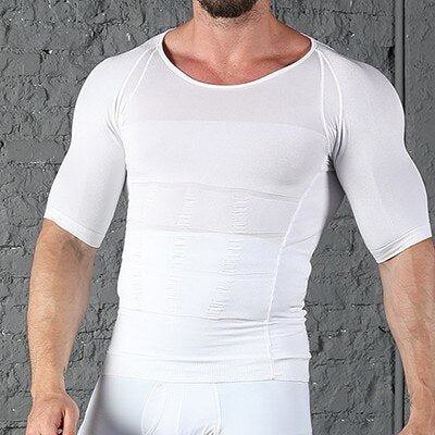 Camiseta tonificadora corporal ultraduradera de tejido transpirable