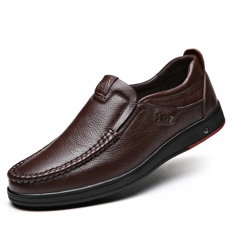 Zapatos ortopédicos para caminar para hombre 2024, zapatos Oxford de cuero para negocios