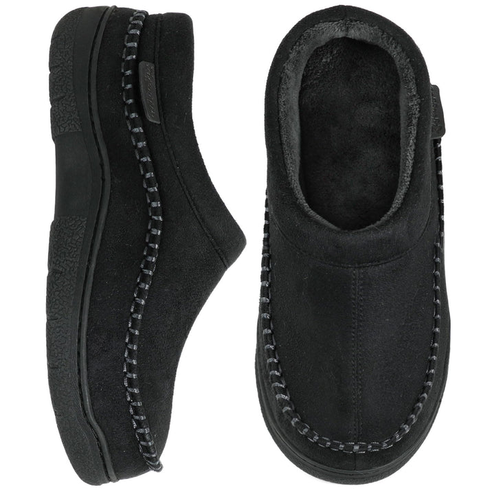Zapatillas ortopédicas de felpa cálidas y antideslizantes con punta ancha para hombre (¡Oferta especial del 45%!)