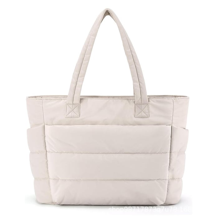 ¡Tendencia HOT -49% de descuento! Bolso tote ligero con diseño de nubes