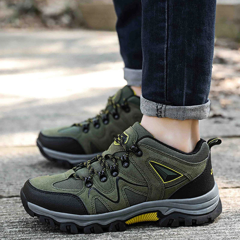 Oferta de esta semana: 70% de descuento en zapatos de trabajo ortopédicos ligeros y cómodos para exteriores para hombre.