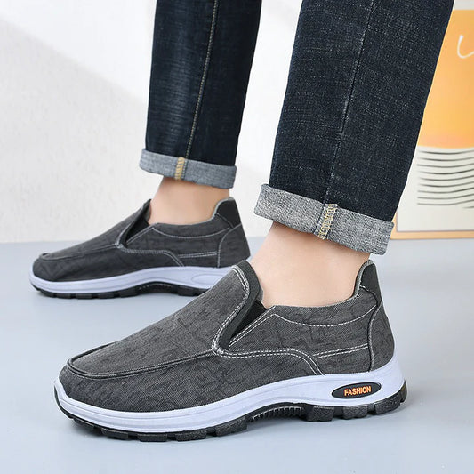 ¡Oferta especial! ¡45% de descuento! Nuevos zapatos ortopédicos sin cordones para hombre, zapatos cómodos para caminar.