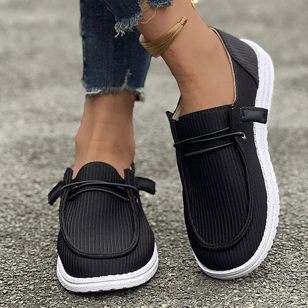 🔥ÚLTIMO DÍA 50% DE DESCUENTO - Zapatillas casuales de lona transpirables para mujer