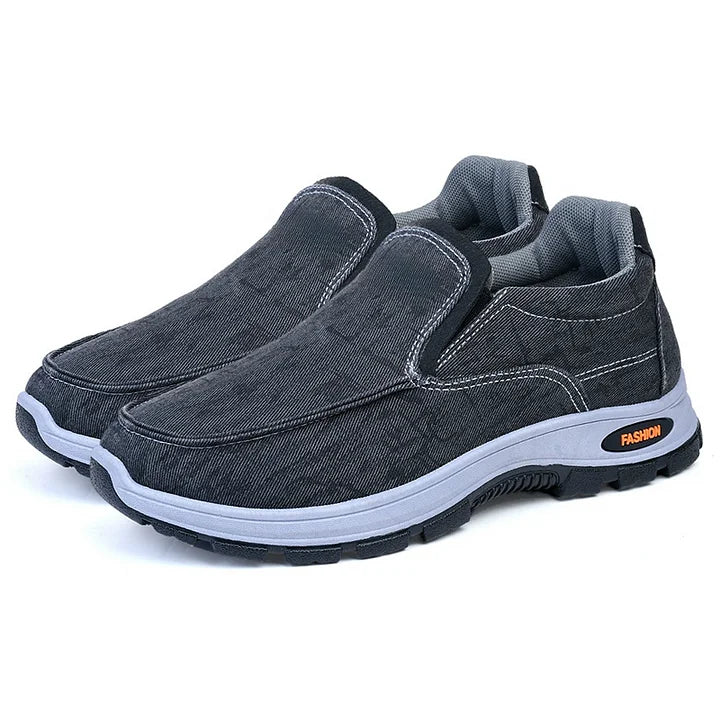 ¡Oferta especial! ¡45% de descuento! Nuevos zapatos ortopédicos sin cordones para hombre, zapatos cómodos para caminar.
