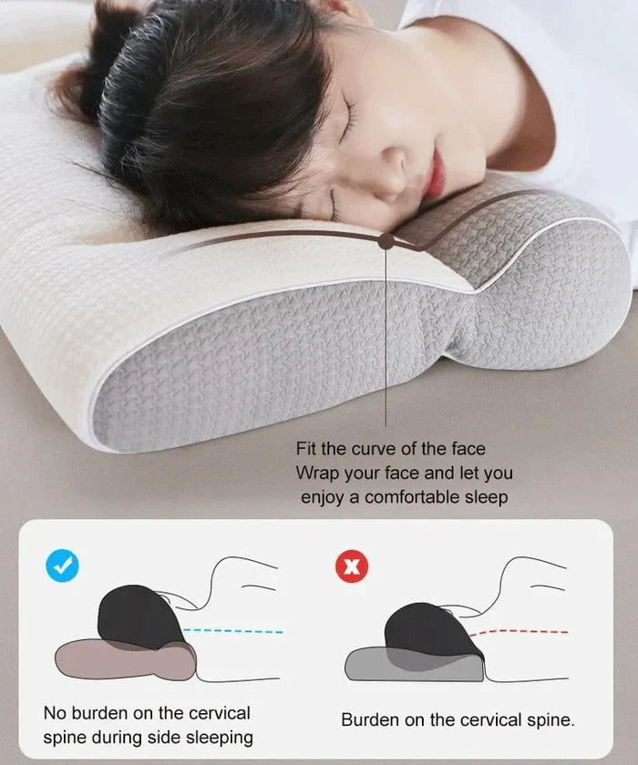 OFERTA CALIENTE 45% DE DESCUENTO 🔥 Almohada de plumón cómoda con soporte cervical para mejorar el sueño