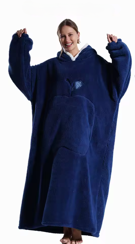 Último día 49% de descuento ❤️ Sudadera con capucha y manta extragrande CozyBoo™