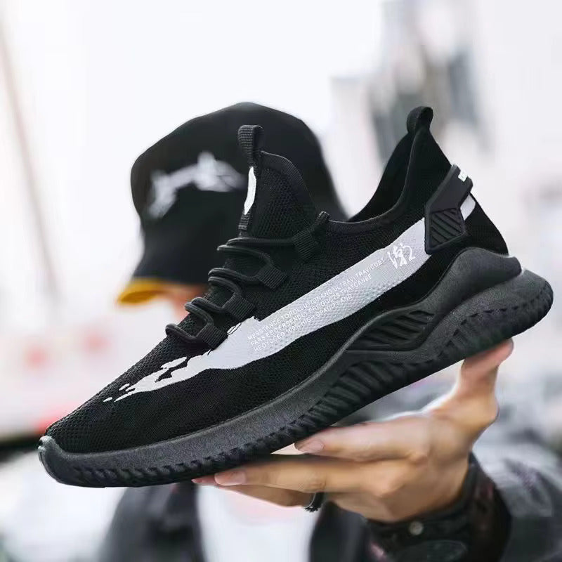 Zapatillas de running nuevas 2024 para hombre, de malla transpirable, informales