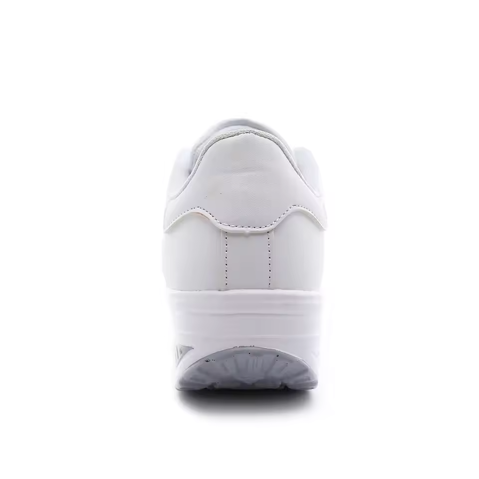 Oferta de primavera: 49 % de descuento💝 Zapatillas ortopédicas de plataforma de cuero con cordones para mujer: calzado informal para caminar