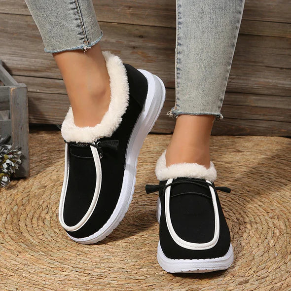 🔥Oferta de esta semana 50% de descuento🔥Zapatos de mujer con cordones, lona, tacón plano, zapatos casuales de algodón