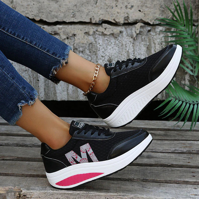 Oferta de esta semana: 50% de descuento en zapatillas ortopédicas correctoras para mujer, zapatos cómodos para trabajar.