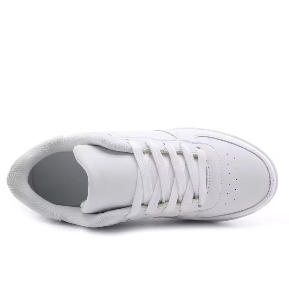 Oferta de primavera: 49 % de descuento💝 Zapatillas ortopédicas de plataforma de cuero con cordones para mujer: calzado informal para caminar