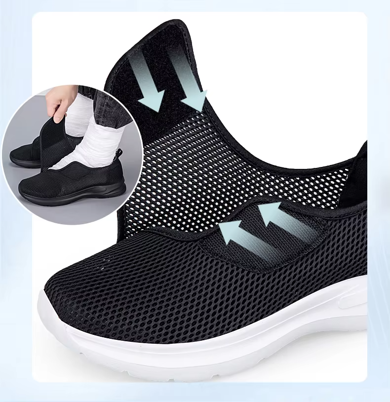 🌸 Rebaja preprimavera 49% de descuento ❤️Zapatos ortopédicos extra anchos para pies hinchados