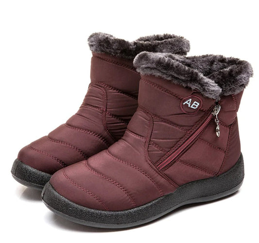 OFERTA CALIENTE 70% 🎁 Botas de nieve impermeables y cálidas de invierno para mujer