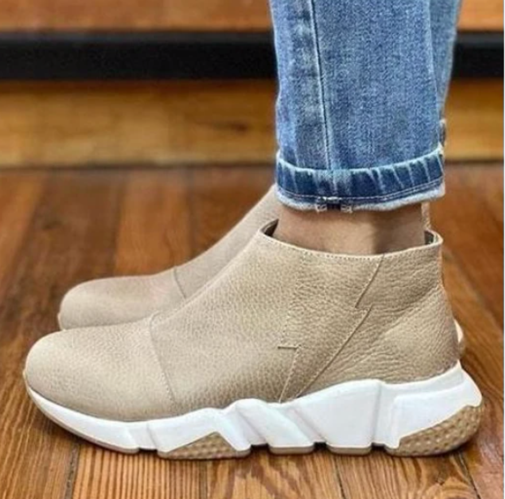 VENTA CALIENTE 45% DE DESCUENTO🔥Botines de Cuero Premium para Mujer, Botas Cómodas para Caminar