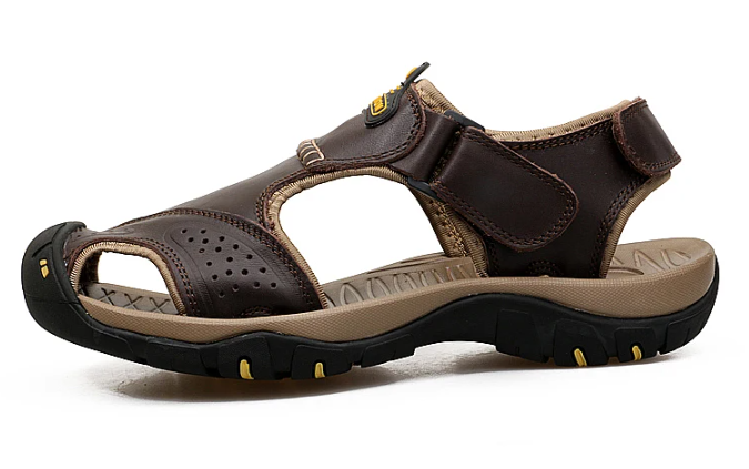 Oferta de esta semana: 70% de descuento🔥 Sandalias ortopédicas de cuero para exteriores de verano para hombre