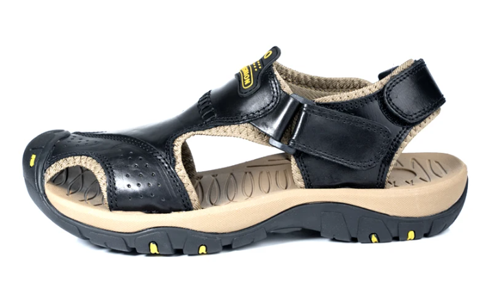 Oferta de esta semana: 70% de descuento🔥 Sandalias ortopédicas de cuero para exteriores de verano para hombre