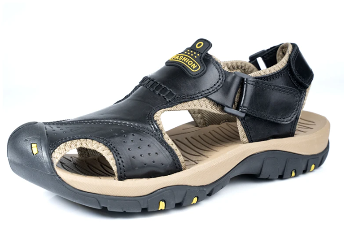 Oferta de esta semana: 70% de descuento🔥 Sandalias ortopédicas de cuero para exteriores de verano para hombre