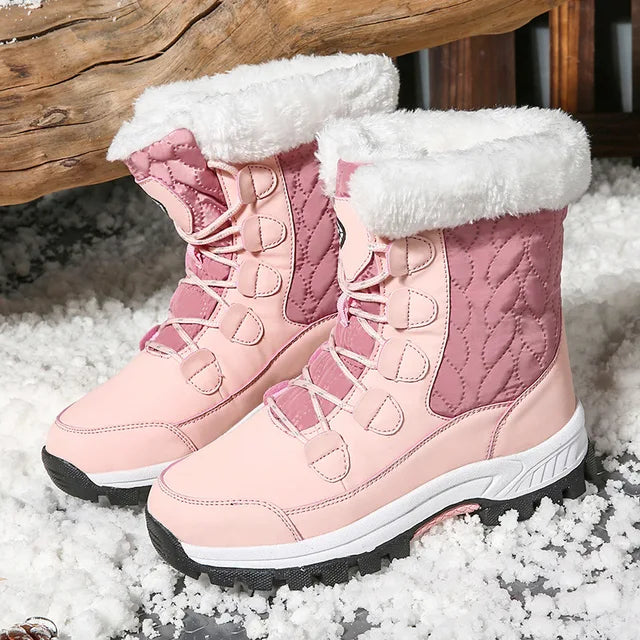 🔥Último día: 50% de descuento 🔥Botas de nieve cálidas con forro polar de moda para mujer