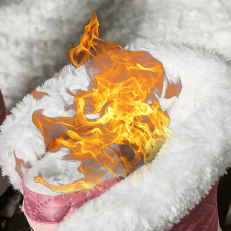 🔥Último día: 50% de descuento 🔥Botas de nieve cálidas con forro polar de moda para mujer