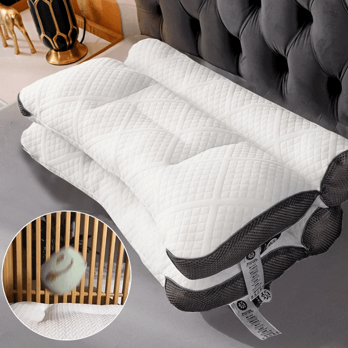 OFERTA CALIENTE 45% DE DESCUENTO 🔥 Almohada de plumón cómoda con soporte cervical para mejorar el sueño