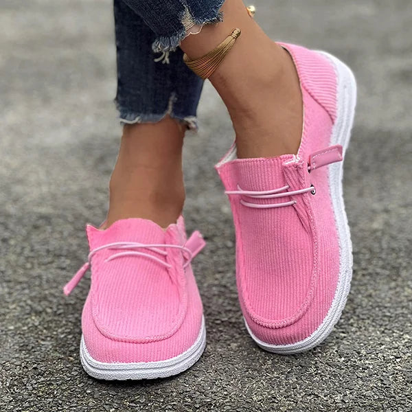 🔥ÚLTIMO DÍA 50% DE DESCUENTO - Zapatillas casuales de lona transpirables para mujer