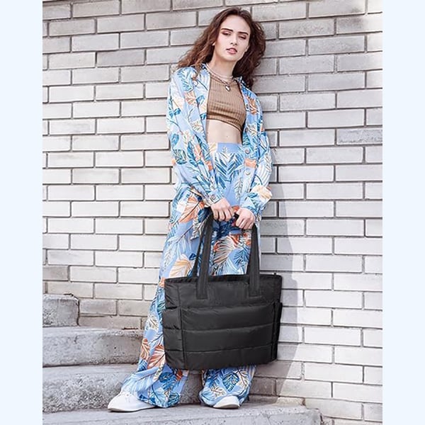 ¡Tendencia HOT -49% de descuento! Bolso tote ligero con diseño de nubes