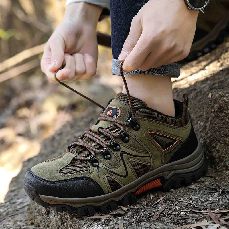 Oferta de esta semana: 70% de descuento en zapatos de trabajo ortopédicos ligeros y cómodos para exteriores para hombre.