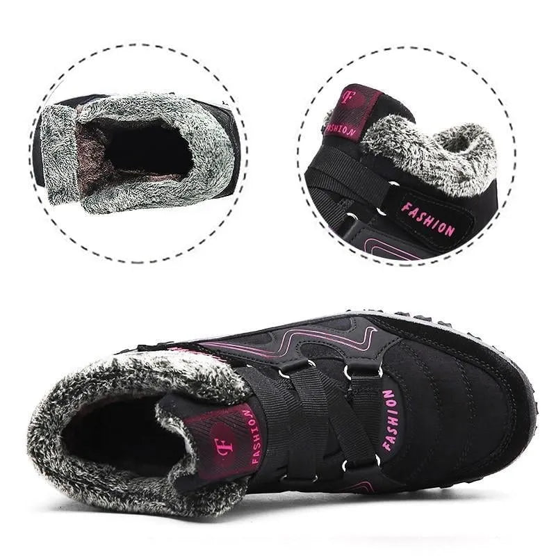 🎁Último día 50% de descuento ❄️ Botas ortopédicas impermeables, antideslizantes y acogedoras para mujer en invierno