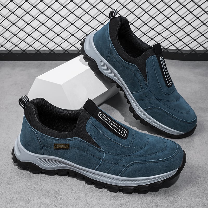 OFERTA CALIENTE 45% DE DESCUENTO🔥 Zapatos ortopédicos impermeables sin cordones para hombre