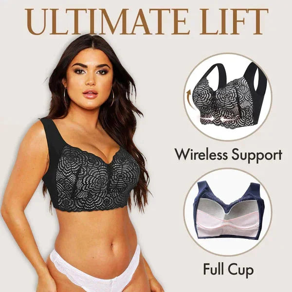 ¡Oferta especial del 45%! Sujetador de encaje sin costuras Ultimate Lift Stretch (3 unidades)