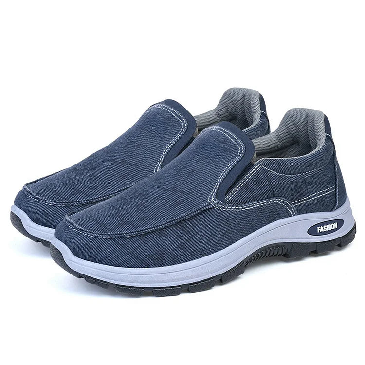¡Oferta especial! ¡45% de descuento! Nuevos zapatos ortopédicos sin cordones para hombre, zapatos cómodos para caminar.