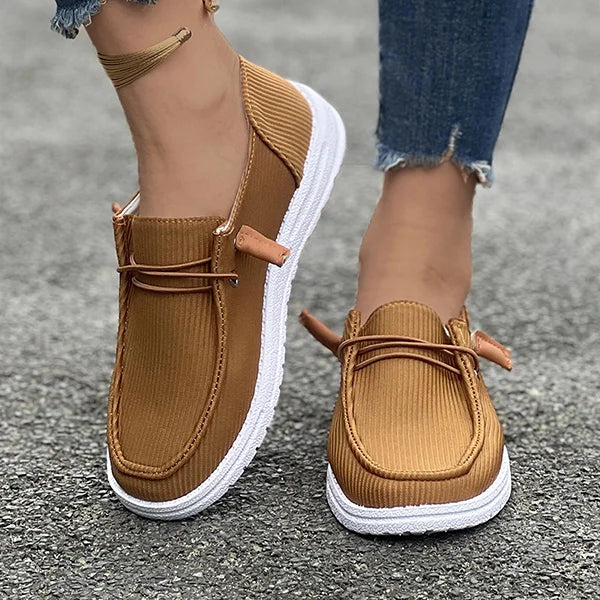 🔥ÚLTIMO DÍA 50% DE DESCUENTO - Zapatillas casuales de lona transpirables para mujer