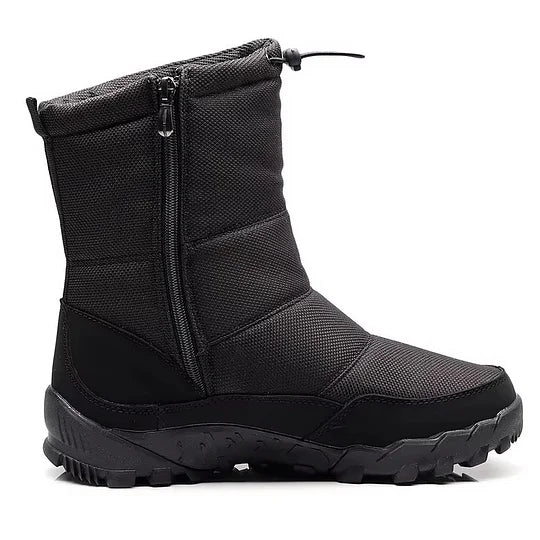 (⏰Descuento por tiempo limitado 45% de descuento) Botas de nieve ortopédicas con soporte de tobillo para hombre, botas de senderismo impermeables, cálidas y ligeras