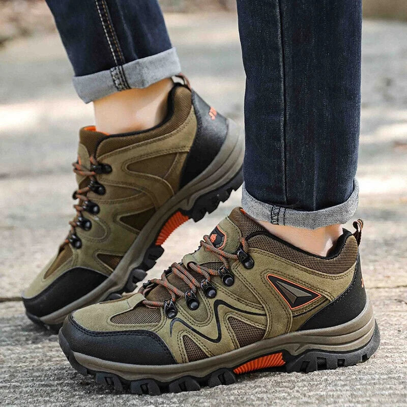 Oferta de esta semana: 70% de descuento en zapatos de trabajo ortopédicos ligeros y cómodos para exteriores para hombre.