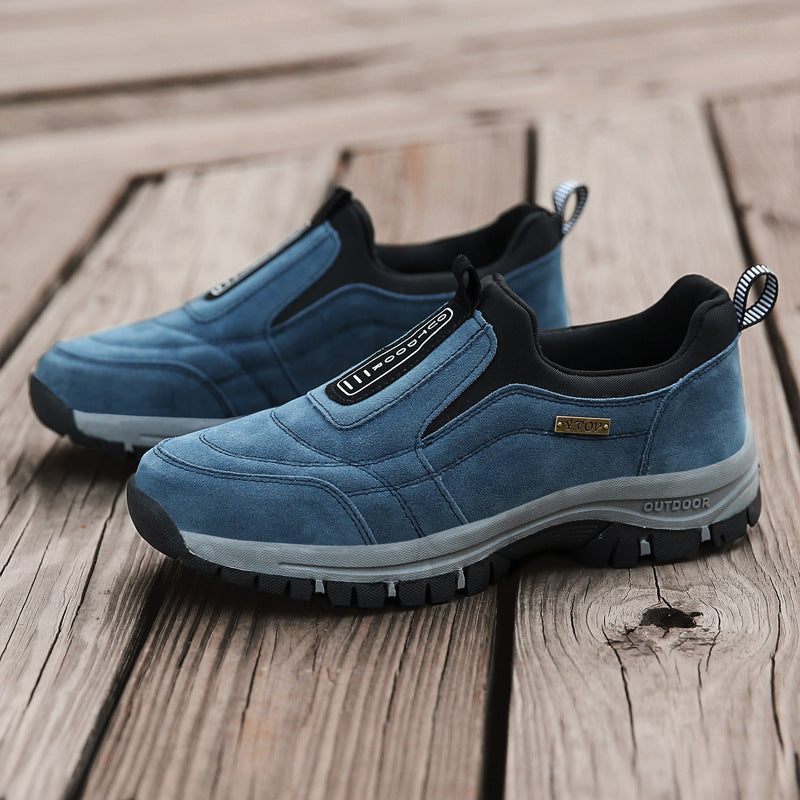 OFERTA CALIENTE 45% DE DESCUENTO🔥 Zapatos ortopédicos impermeables sin cordones para hombre