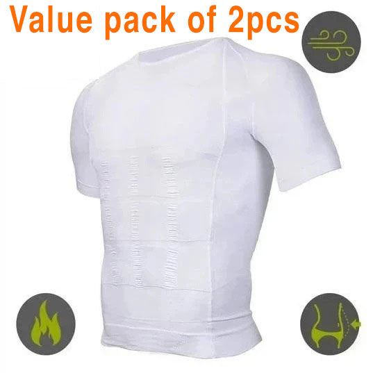 Camiseta tonificadora corporal ultraduradera de tejido transpirable