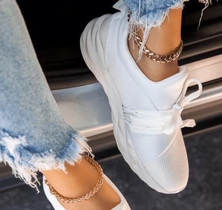 Zapatos cómodos con cordones y sin cordones para mujer