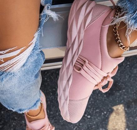 Zapatos cómodos con cordones y sin cordones para mujer