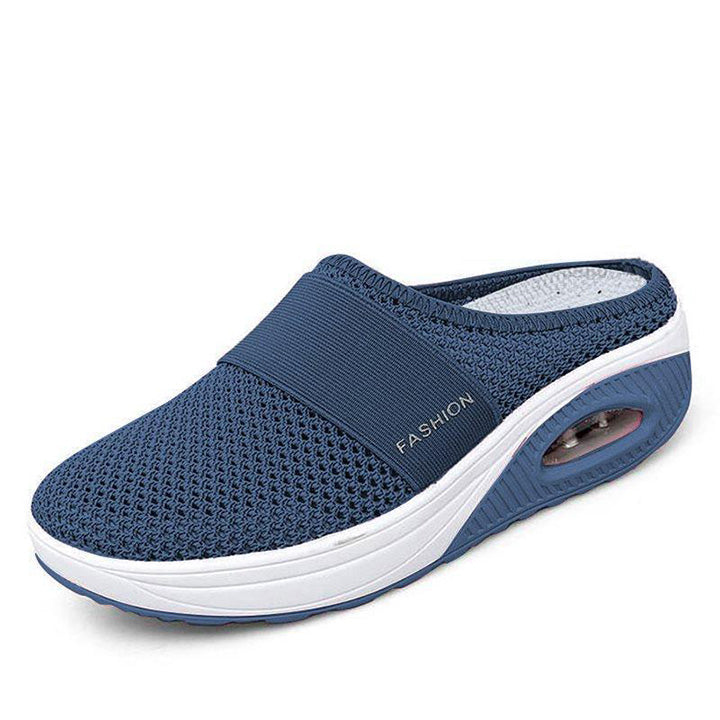 Mocasines ortopédicos para diabéticos con amortiguación de aire y sin cordones