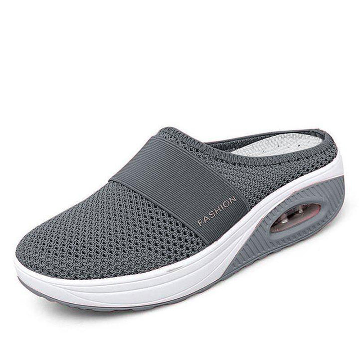 Mocasines ortopédicos para diabéticos con amortiguación de aire y sin cordones