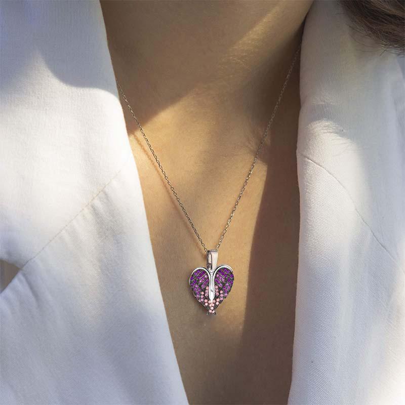 Collar de alas de ángel