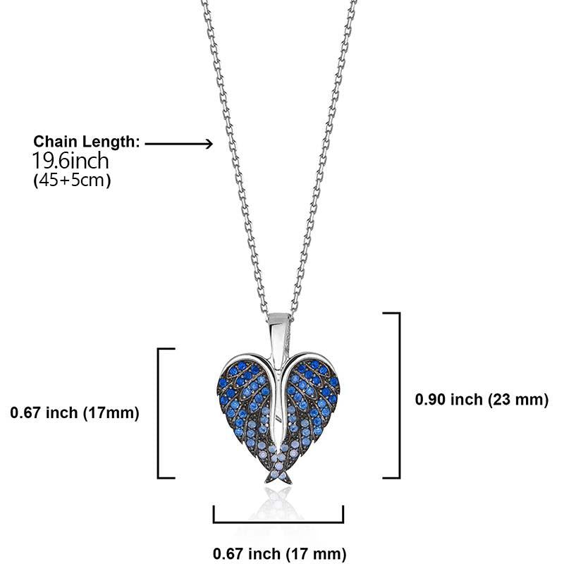 Collar de alas de ángel