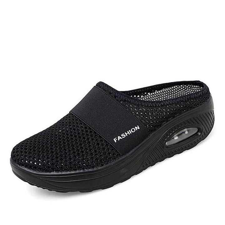 Mocasines ortopédicos para diabéticos con amortiguación de aire y sin cordones