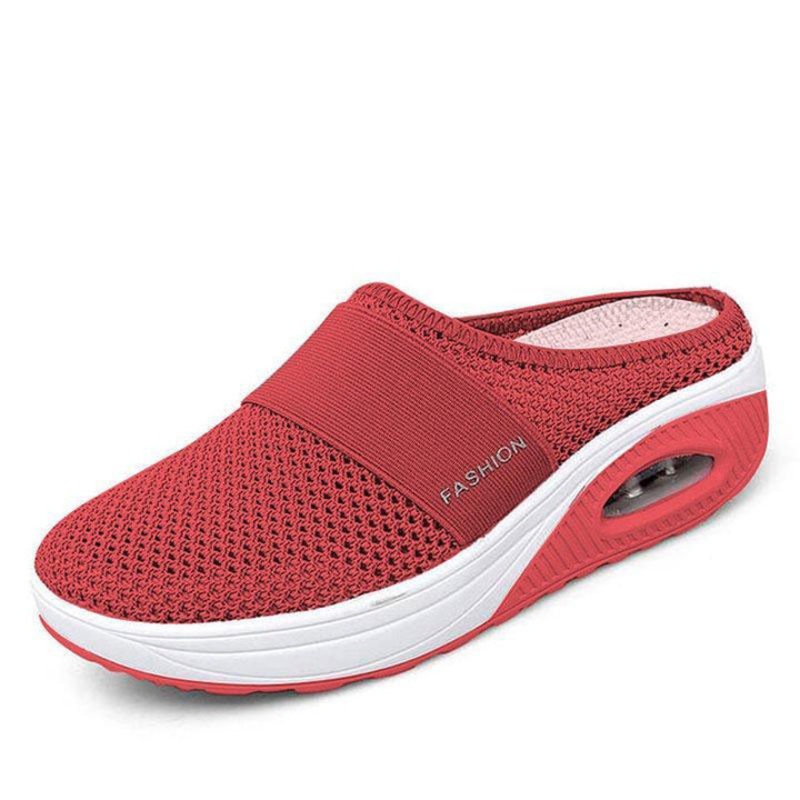 Mocasines ortopédicos para diabéticos con amortiguación de aire y sin cordones