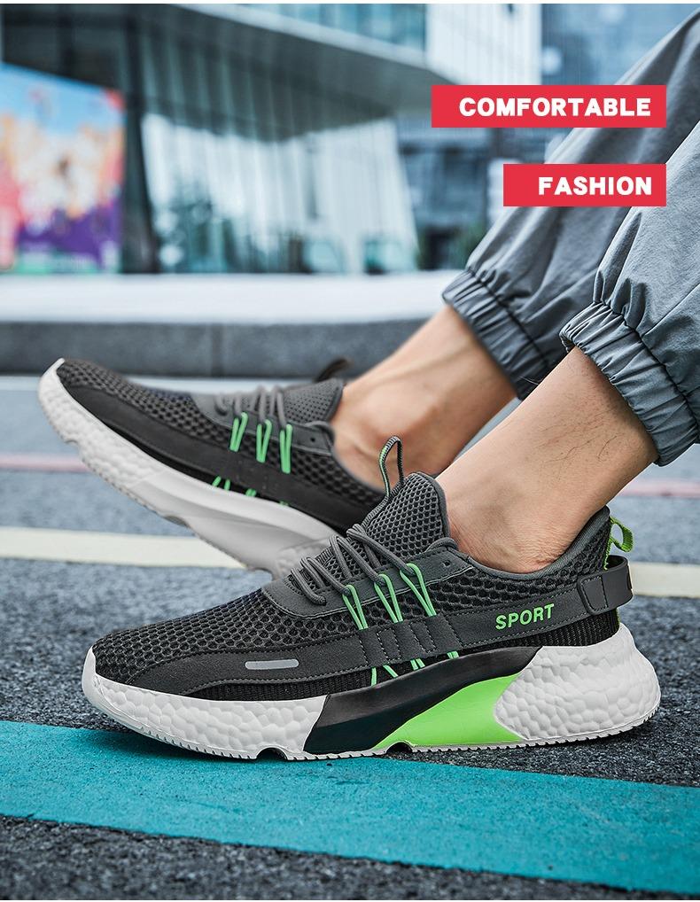 Zapatillas deportivas transpirables y antideslizantes para hombre y mujer, ¡con un 50 % de descuento!