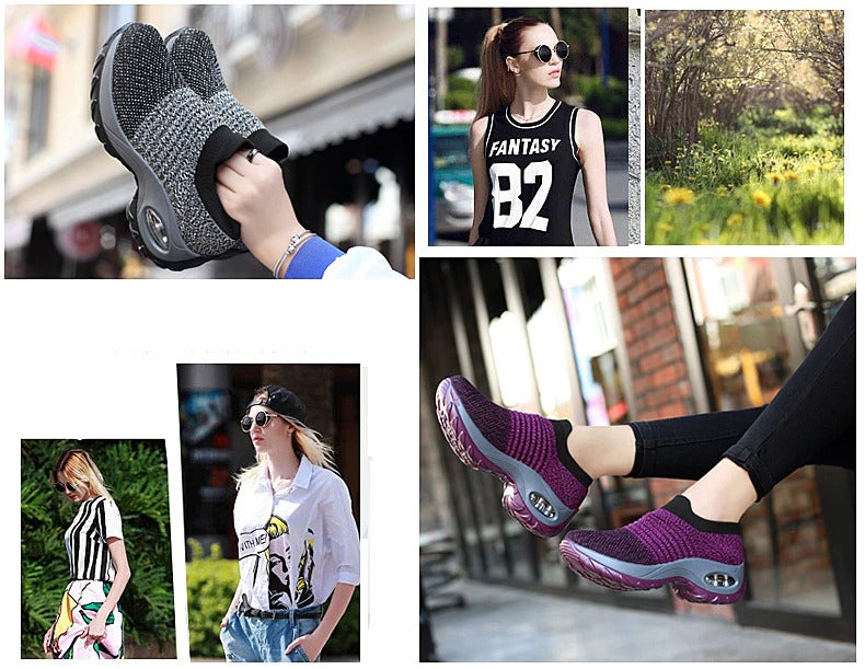 Zapatos para caminar súper suaves para mujer