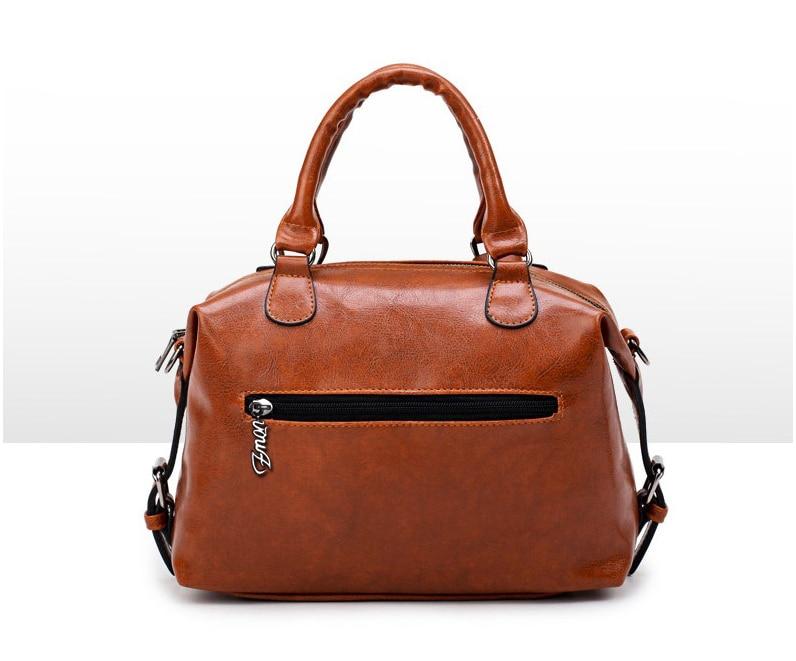 Bolso tote vintage bohemio de cuero de primera calidad
